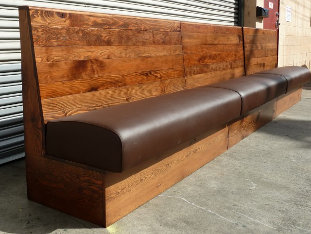 Rustic Leather Storage Bench Rustic Leather Storage Bench
