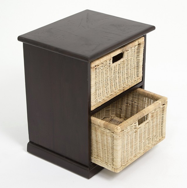 Side Tables With Storage Baskets Side Tables With Storage Baskets