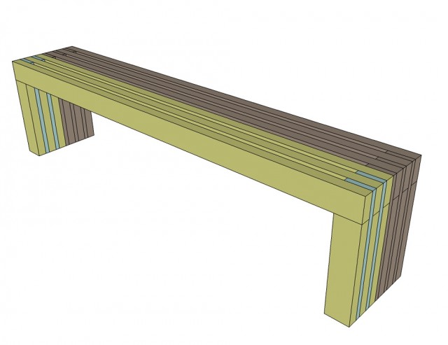 Simple Wooden Bench Plans Home Design Ideas