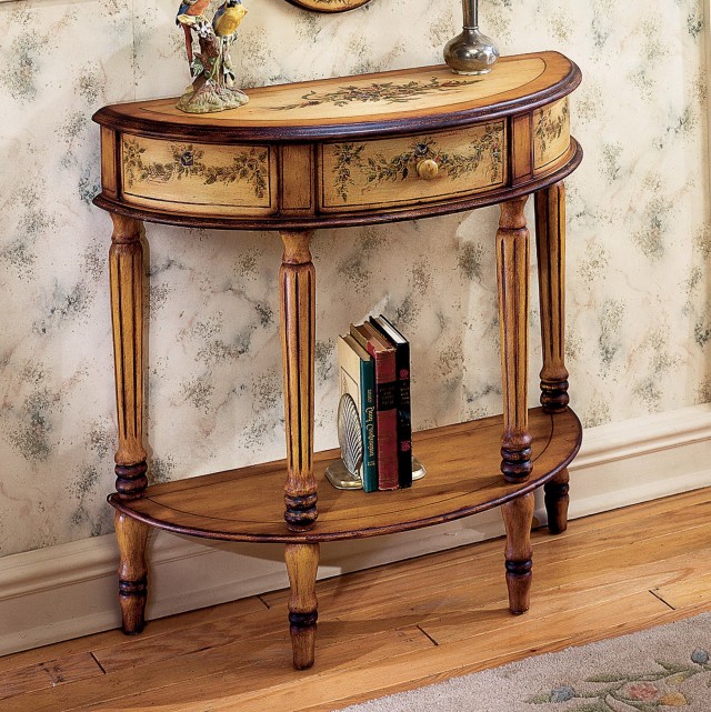 Small Demilune Console Table Small Demilune Console Table
