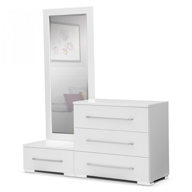 Small White Dresser With Mirror Small White Dresser With Mirror