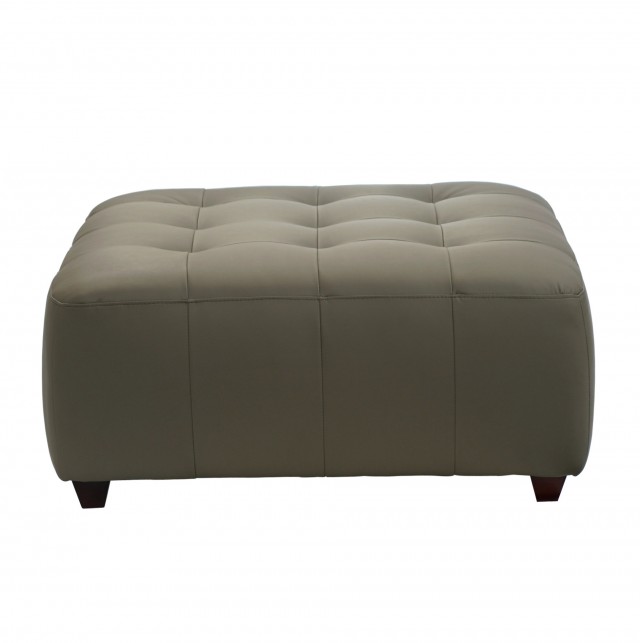 Square Leather Cocktail Ottoman Square Leather Cocktail Ottoman