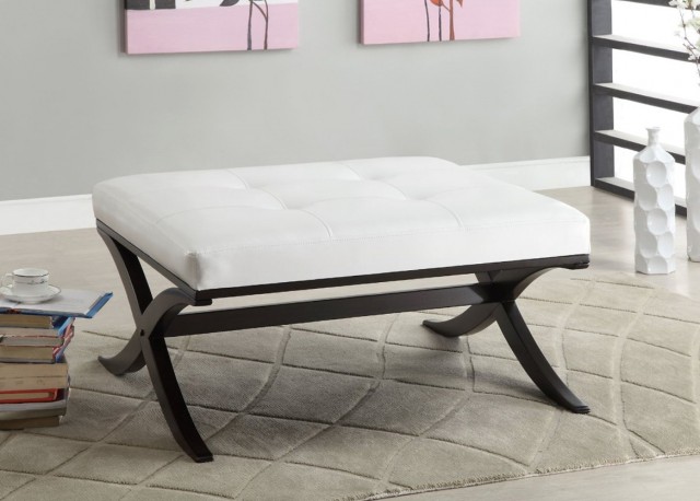 Tufted Leather Ottoman Coffee Table Tufted Leather Ottoman Coffee Table