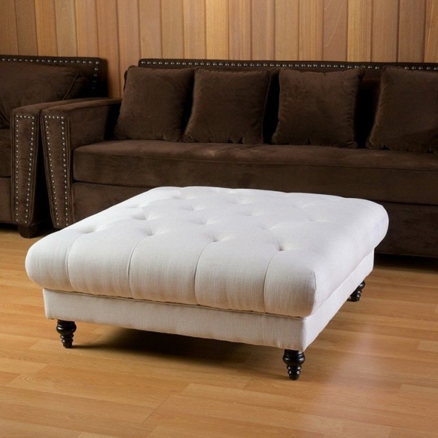 White Leather Ottoman Target White Leather Ottoman Target