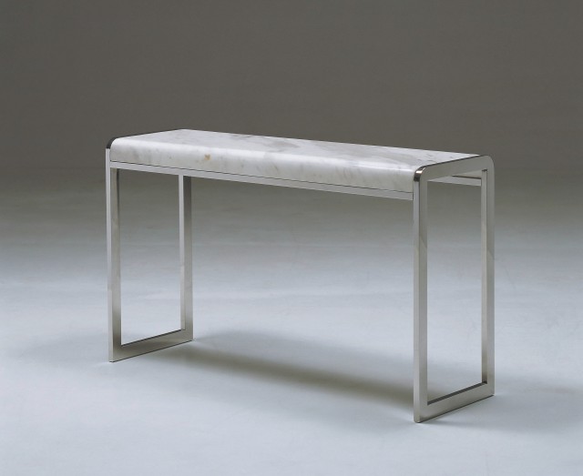 White Marble Top Console Table White Marble Top Console Table
