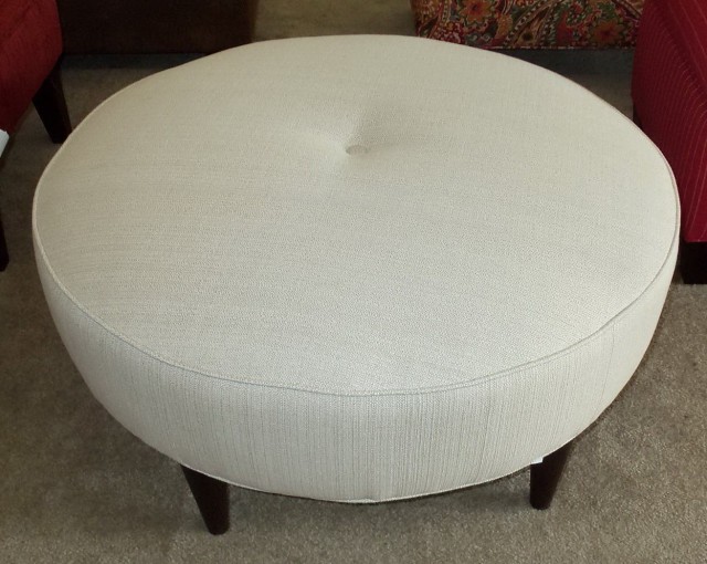 Winston Large Round Storage Ottoman Winston Large Round Storage Ottoman