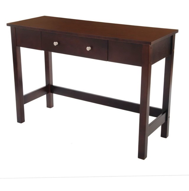 Wood Console Table With Drawers Wood Console Table With Drawers