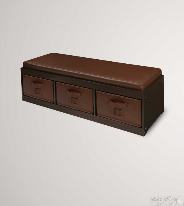 Wood Storage Bench With Cushion Wood Storage Bench With Cushion