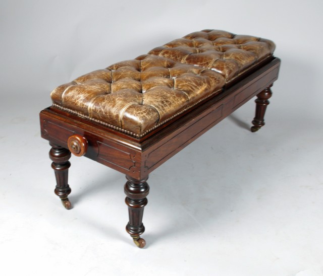 Adjustable Piano Bench Leather Adjustable Piano Bench Leather