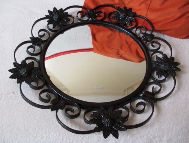 Black Wrought Iron Mirrors Black Wrought Iron Mirrors