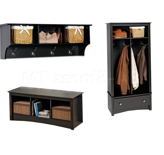 Entryway Bench And Coat Rack Set Entryway Bench And Coat Rack Set