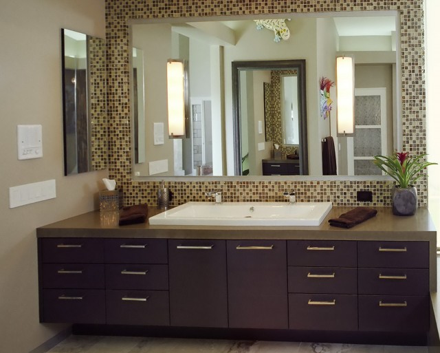 Frame Bathroom Mirror With Tile Frame Bathroom Mirror With Tile
