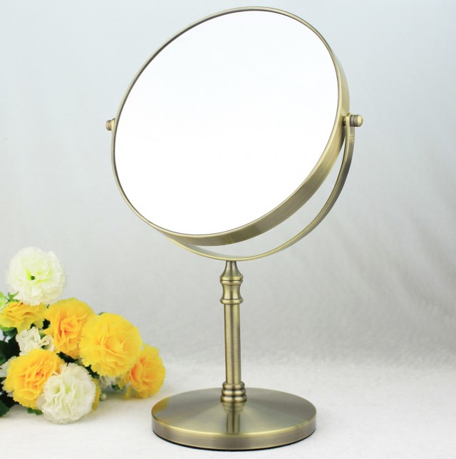 Lighted Makeup Mirror Bronze Lighted Makeup Mirror Bronze