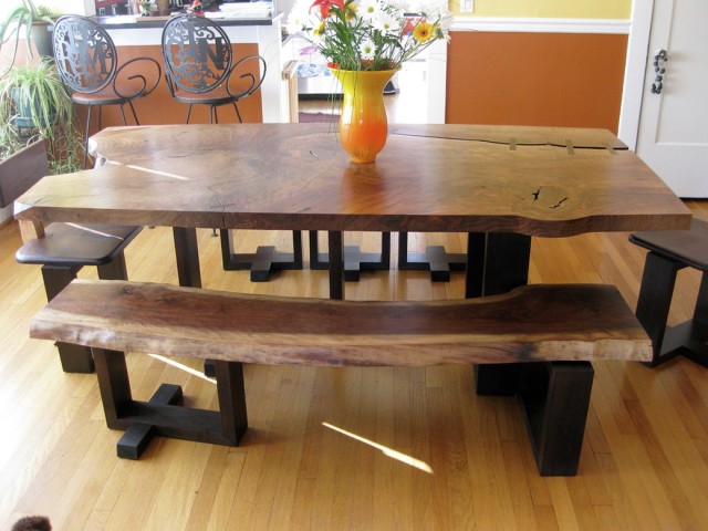 Modern Dining Tables With Benches Modern Dining Tables With Benches