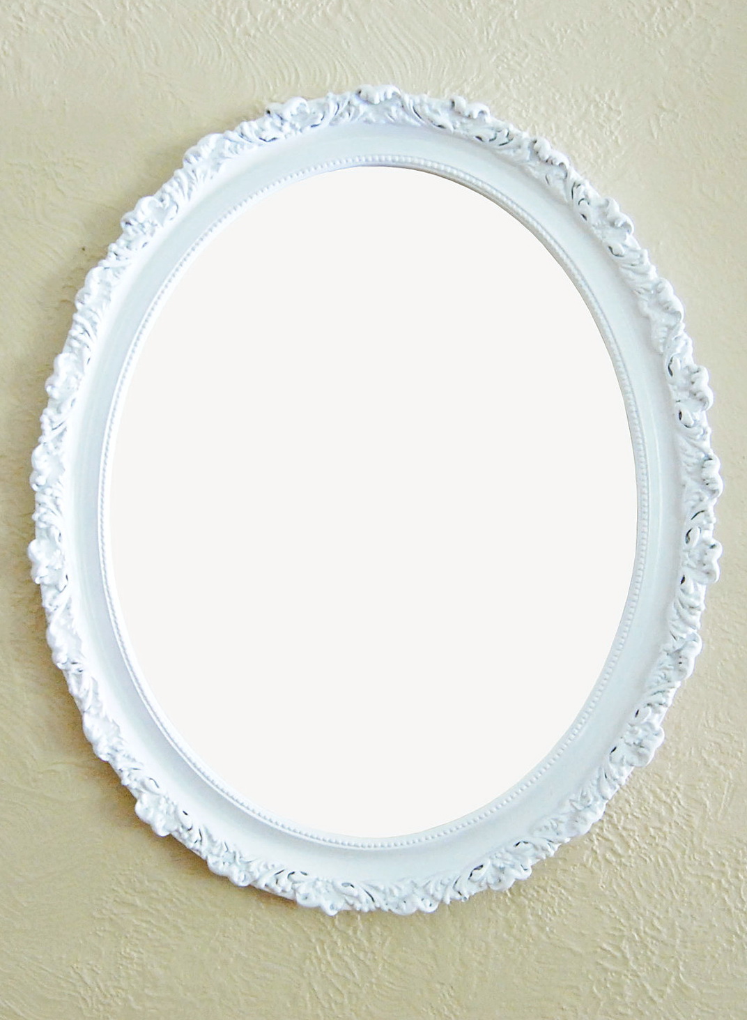 Oval Mirror White Frame Home Design Ideas