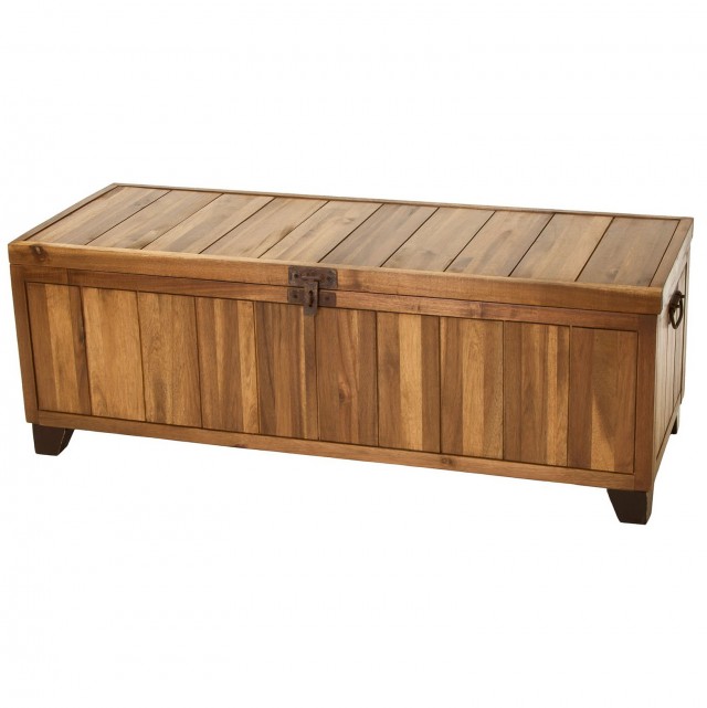 Rustic Wooden Storage Bench Rustic Wooden Storage Bench