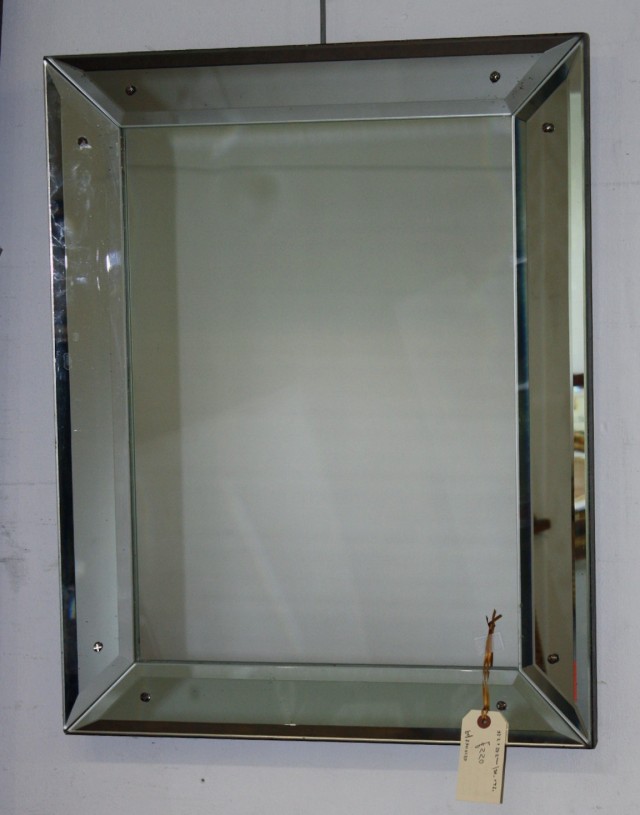 Antique Beveled Glass Mirror Antique Beveled Glass Mirror