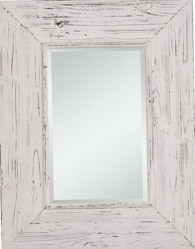Distressed Wood Wall Mirror Distressed Wood Wall Mirror