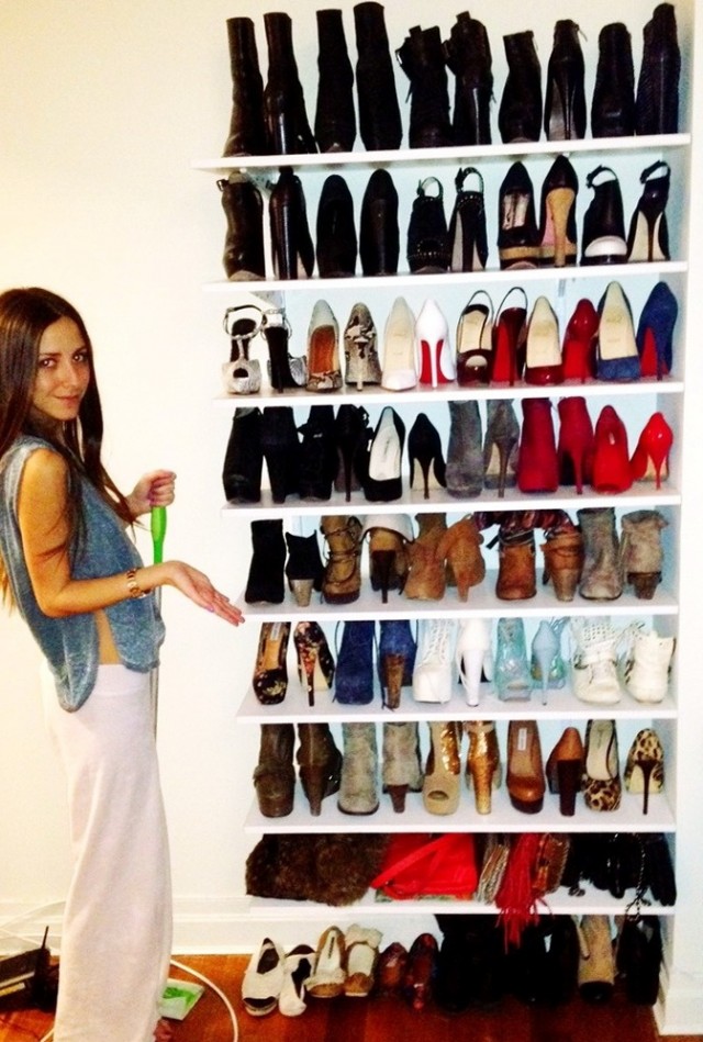 Diy Shoe Shelves For Closet Diy Shoe Shelves For Closet