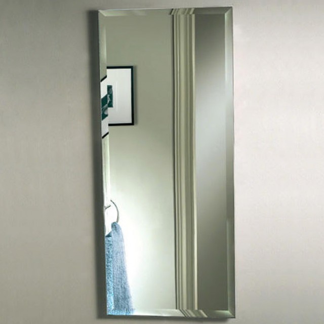 Frameless Beveled Mirror Medicine Cabinet Frameless Beveled Mirror Medicine Cabinet
