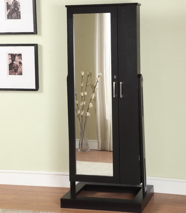 Free Standing Full Length Mirror With Storage Free Standing Full Length Mirror With Storage