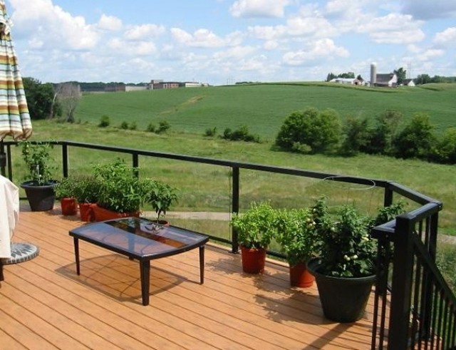 Glass Deck Railing Designs Glass Deck Railing Designs