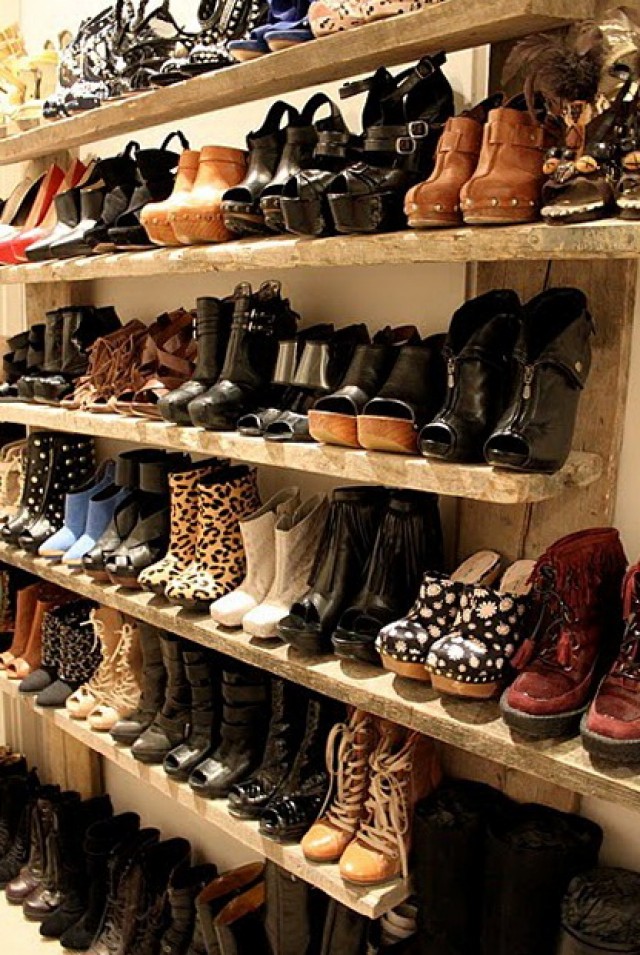 Homemade Closet Shoe Rack Homemade Closet Shoe Rack