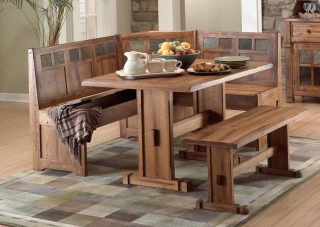 Kitchen Tables With Bench Seating Kitchen Tables With Bench Seating