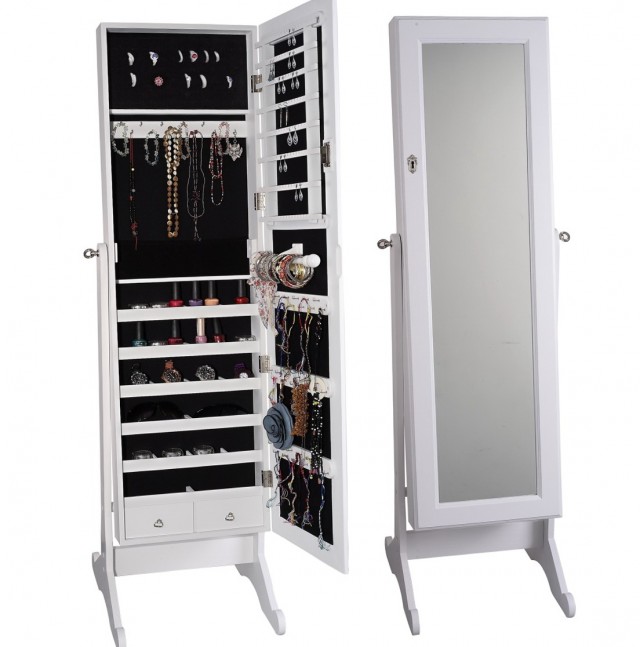 Mirror Jewelry Organizer Target Mirror Jewelry Organizer Target