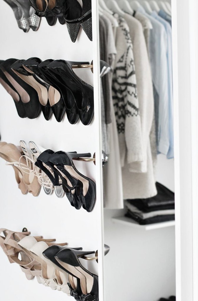 Walk In Closet Shoe Rack Home Design Ideas