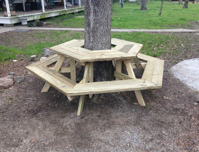 Building A Floating Deck Around A Tree Building A Floating Deck Around A Tree
