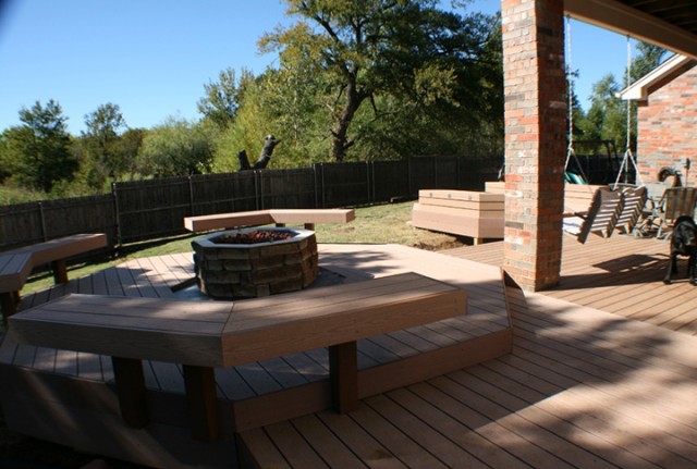 Floating Deck With Fire Pit Floating Deck With Fire Pit