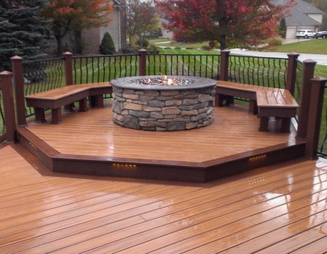 Images Of Decks With Fire Pits Images Of Decks With Fire Pits