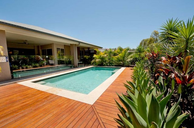 Inground Pool Decking Ideas Inground Pool Decking Ideas