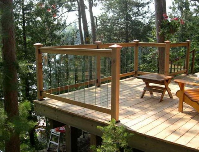 Installing Deck Railing Posts Installing Deck Railing Posts