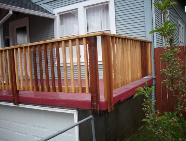 Installing Deck Railing Posts Corners Installing Deck Railing Posts Corners