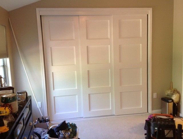 Triple Bypass Closet Doors Triple Bypass Closet Doors