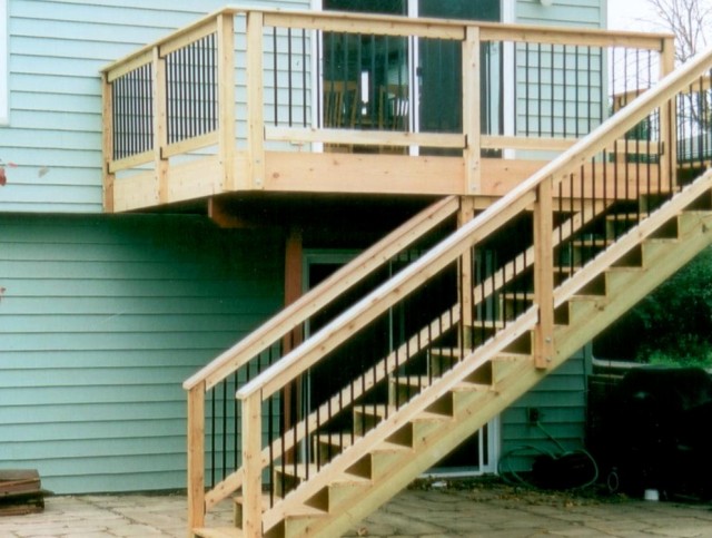 Build Stairs Off Deck | Home Design Ideas