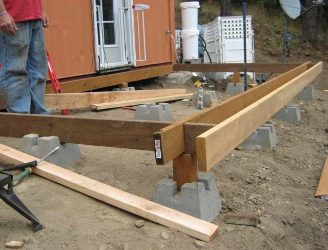 Building A Freestanding Deck With Deck Blocks | Home Design Ideas