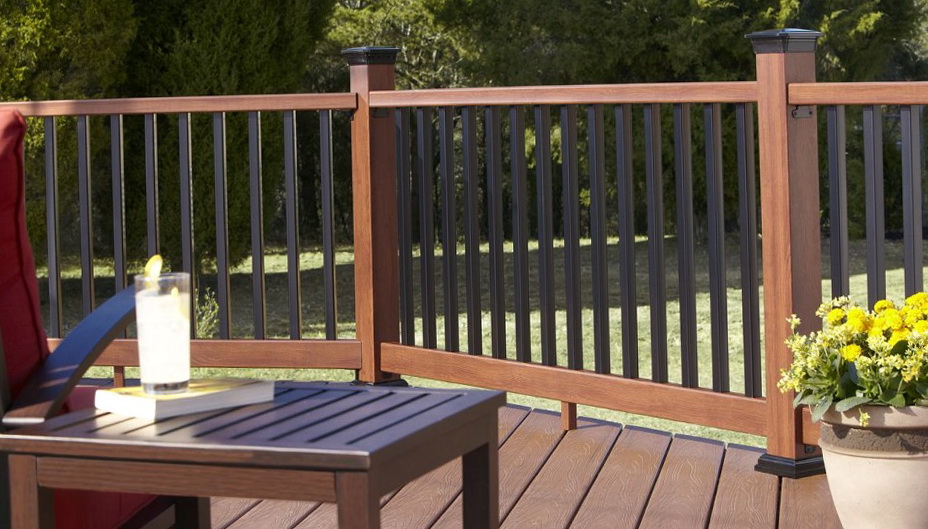 Composite Deck Railings Lowes Home Design Ideas