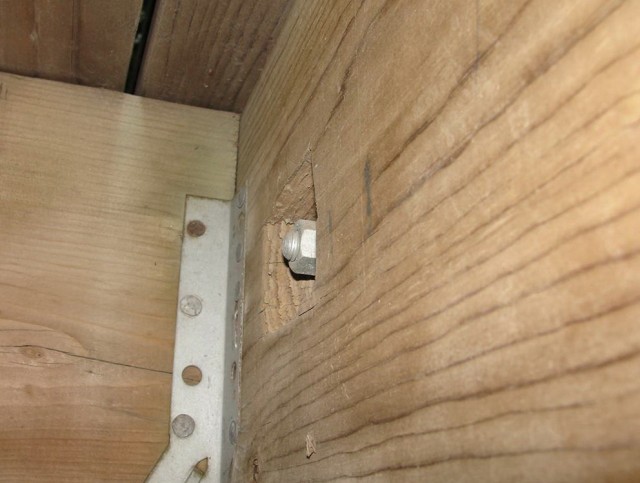 Deck Ledger Board Fastener Spacing Deck Ledger Board Fastener Spacing