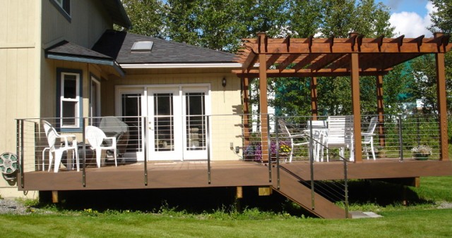 Wire Deck Railing Systems Wire Deck Railing Systems