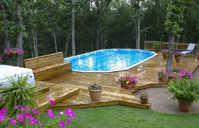 Above Ground Pool Decks Pictures Ideas Above Ground Pool Decks Pictures Ideas