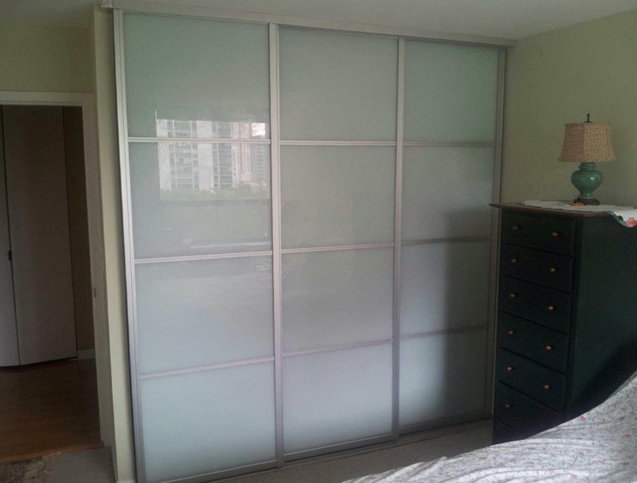 Frosted Glass Closet Doors Sliding Home Design Ideas