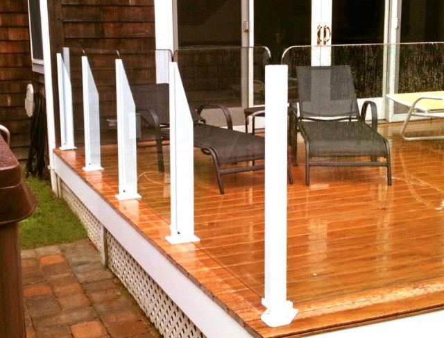 Glass Deck Railing Systems Home Depot Glass Deck Railing Systems Home Depot