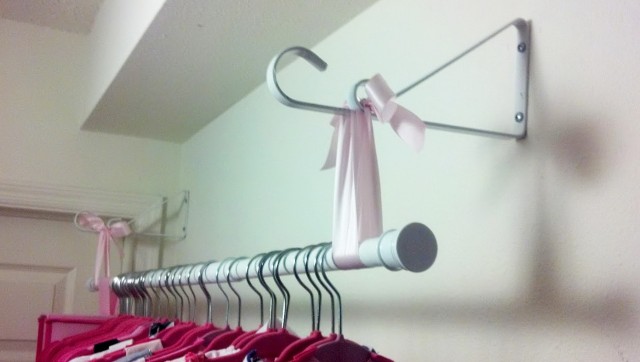 How To Install Clothes Rod In Closet How To Install Clothes Rod In Closet