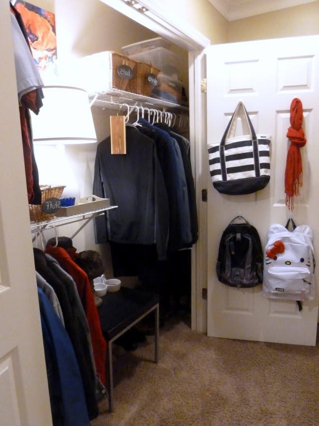 Organized Coat Closet Ideas Organized Coat Closet Ideas