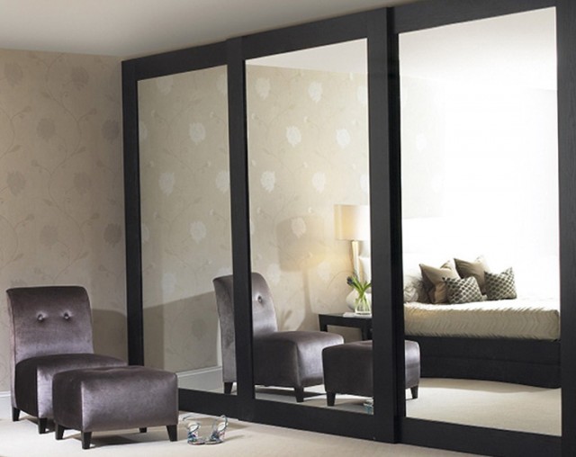 Sliding Door Closet With Mirror Sliding Door Closet With Mirror