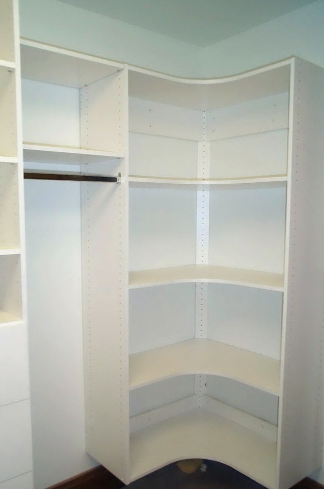 Small Corner Closet Organizer Small Corner Closet Organizer