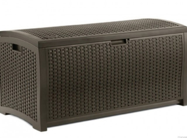 Suncast Deck Box With Seat 99 Gallon Suncast Deck Box With Seat 99 Gallon